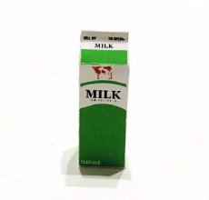 画像2: ミニチュアドリンク MILKパック（1/6スケール） (2)