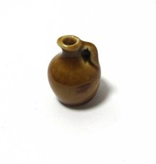 画像2: 陶器ピッチャー（うす茶） (2)