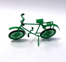 画像2: ミニチュア自転車（グリーン）/ 自転車・緑 (2)