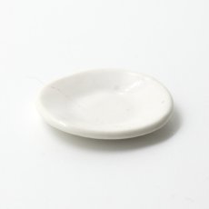 画像1: ミニチュア食器 丸皿・中 (1)