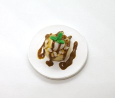 画像2: ミニチュアスイーツ パンケーキキャラメルソース (2)