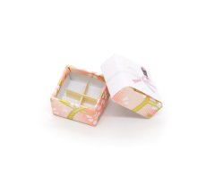 画像7: ミニチュア雑貨 紙折り箱（ピンク）/ 折り詰め 菓子折り (7)