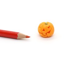 画像2: ミニチュア雑貨 くり抜きハロウィンかぼちゃ (2)