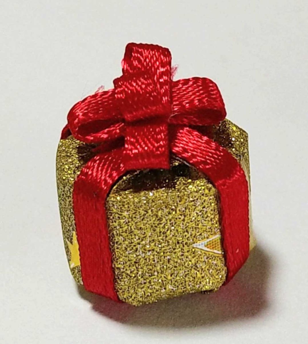 画像3: ミニチュア　クリスマスボックス丸・中 (30%オフ) (3)