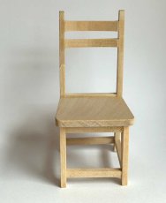 画像2: ミニチュア家具・椅子無塗装 (2)
