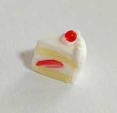 画像1: ミニチュア　　イチゴのショートケーキ (1)