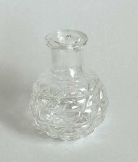 画像2: ミニチュアガーデン用品 カットグラス花瓶 (2)