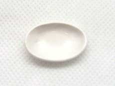 画像3: ミニチュア陶器　　楕円深皿 (3)