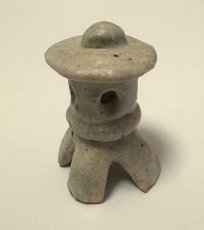 画像1: 陶芸 灯篭 (1)