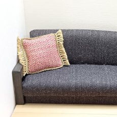 画像2: クッション　レッド (2)
