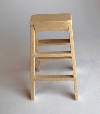 画像2: ミニチュア家具・はしご (2)