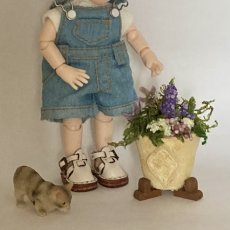 画像4: ミニチュア・華やか寄せ植え鉢 C (4)