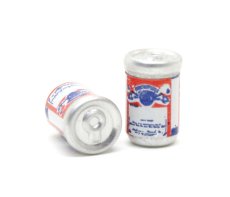 画像2: ミニチュアドリンク 缶ビール2缶セット (2)