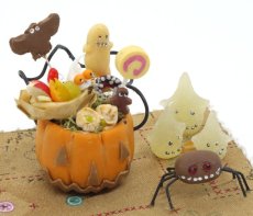 画像3: ミニチュアスイーツ カボチャバケツのハロウィンセット (3)