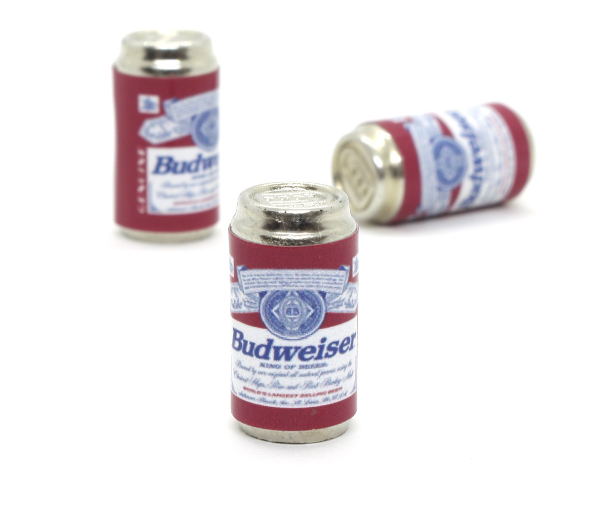 画像1: ミニチュアドリンク 缶ビール / アメリカビール (1)