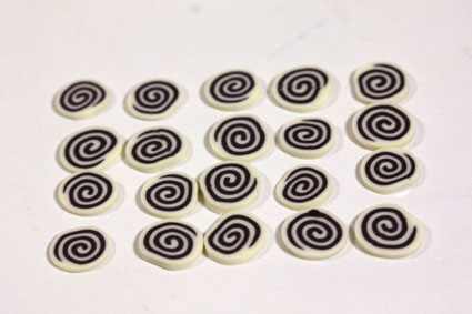 うずまきクッキー ホワイト20個セット マーブルチョコ