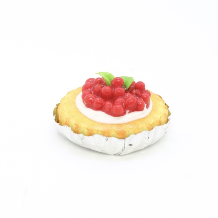 ミニチュアフード　チョコレートケーキチェリーパイドリンクセット　玩具