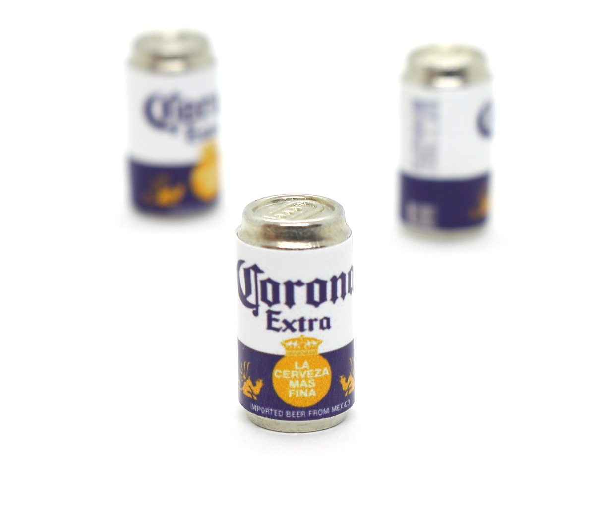 画像1: ミニチュアドリンク 缶ビール / メキシコビール (1)